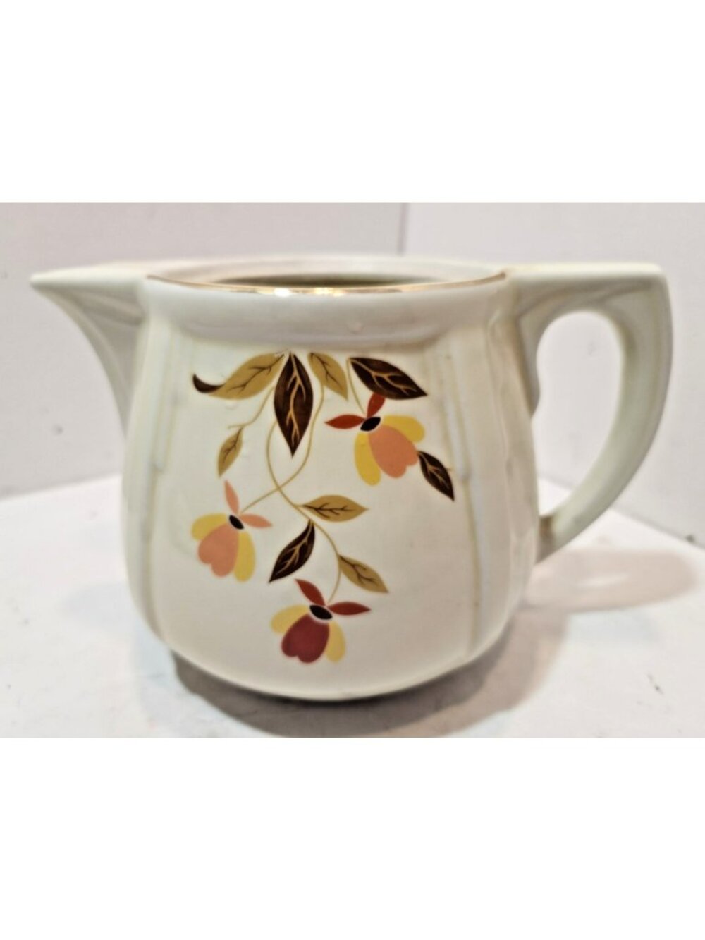 Vtg  Hall's Autumn Leaf  Small Coffee Pot No Lid Mary Dunbar